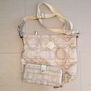 Coach Purse & Matching Wallet